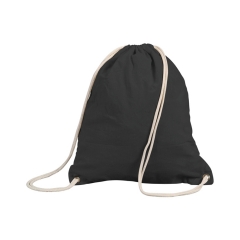 Cotton Drawstring Backpack