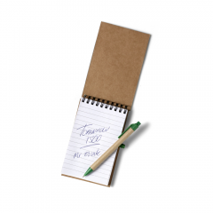 Pocket Size Jotter With Pen