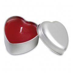 Heart Tin with Candle