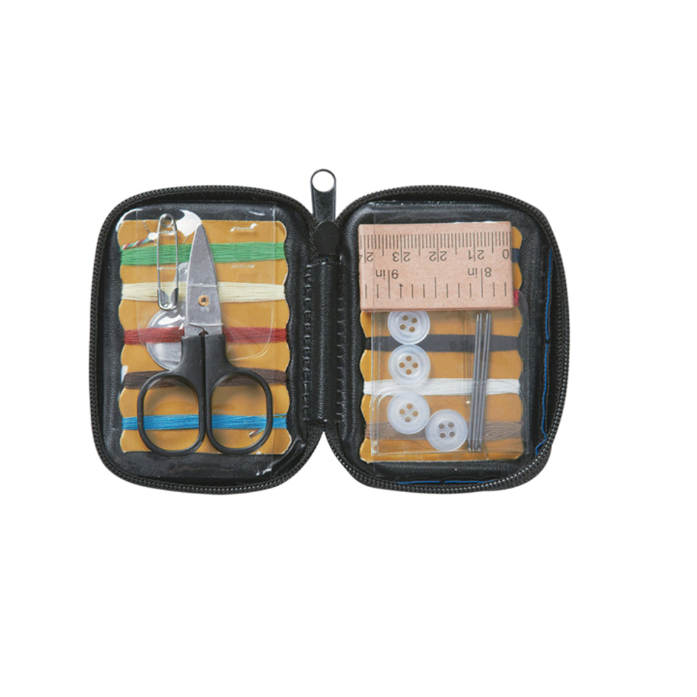 Compact Zippered Sewing Kit