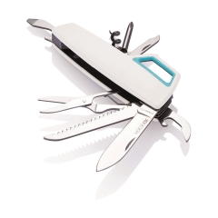 Multifunctional steel pocket knife