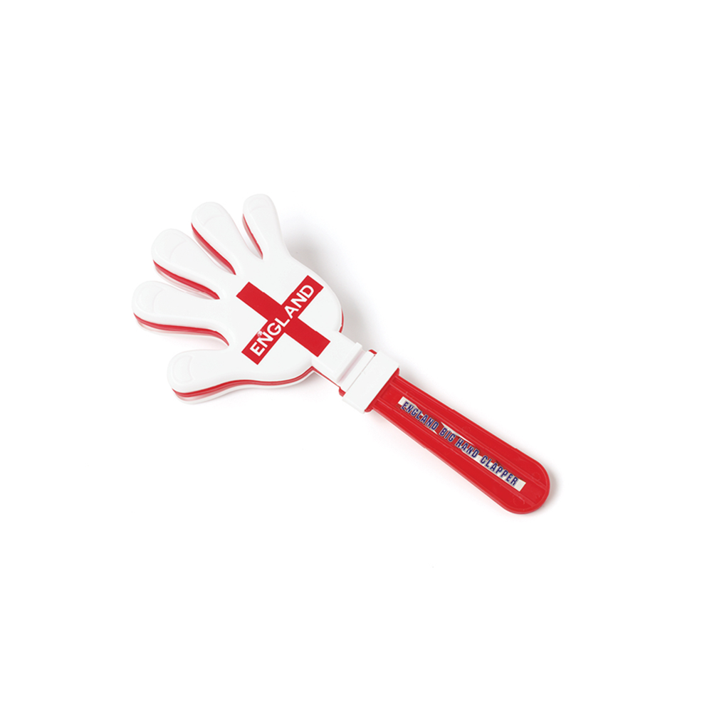 Hand Clapper - Red and White Handle