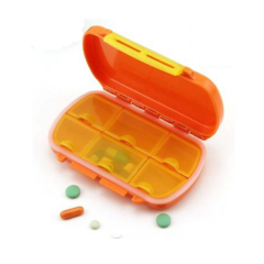6 Compartment Pill Case