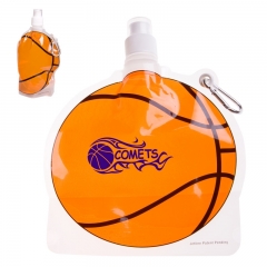 HydroPouch 24 oz. Basketball Collapsible Water Bottle