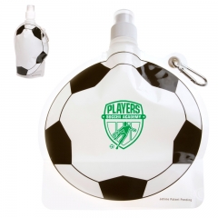 HydroPouch 24 oz. Soccer Ball Collapsible Water Bottle