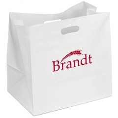 High-Density White Die Cut Handle Bag